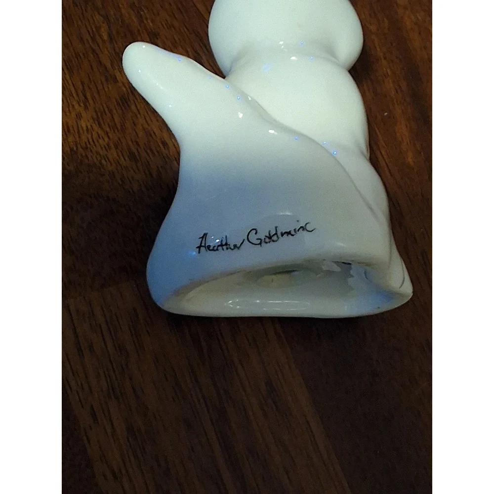 Halloween Ghost Salt and Pepper Shakers Ceramic Pumpkin Spiderweb Set White